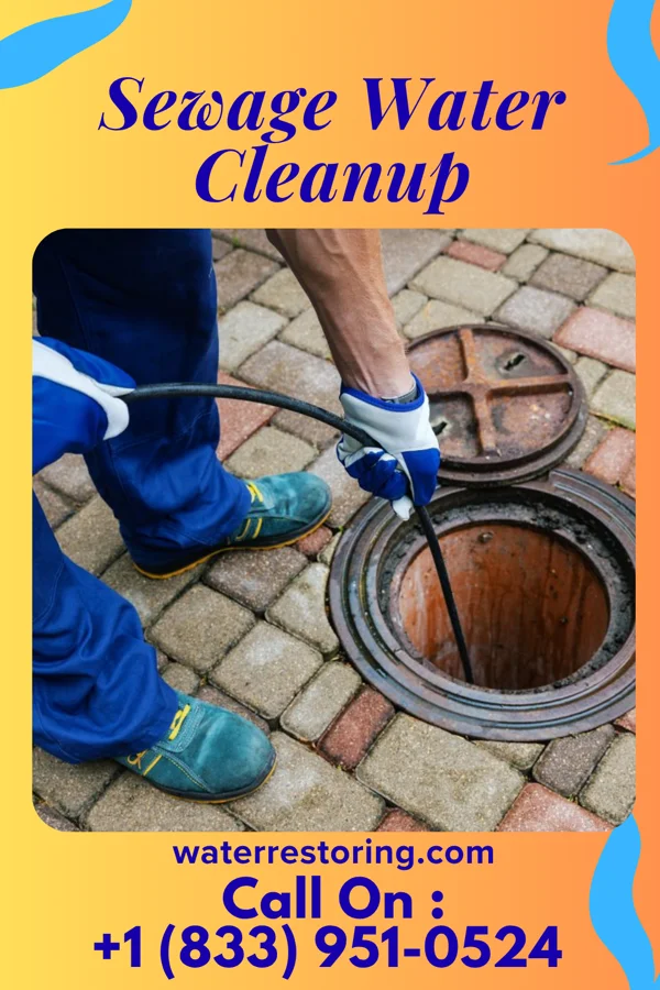 Sewage Water Cleanup in Morristown, NJ